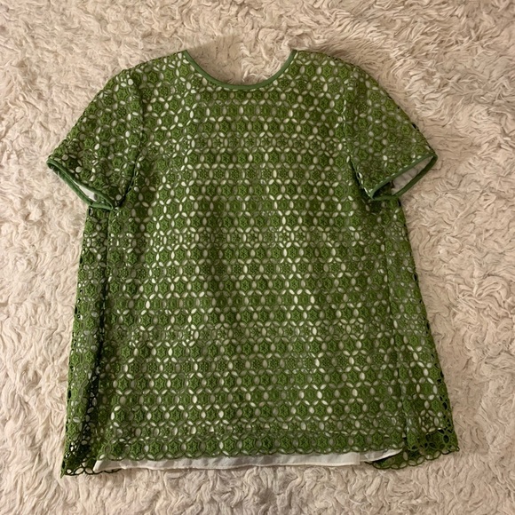 Tory Burch Green Knit Top - Picture 3 of 6